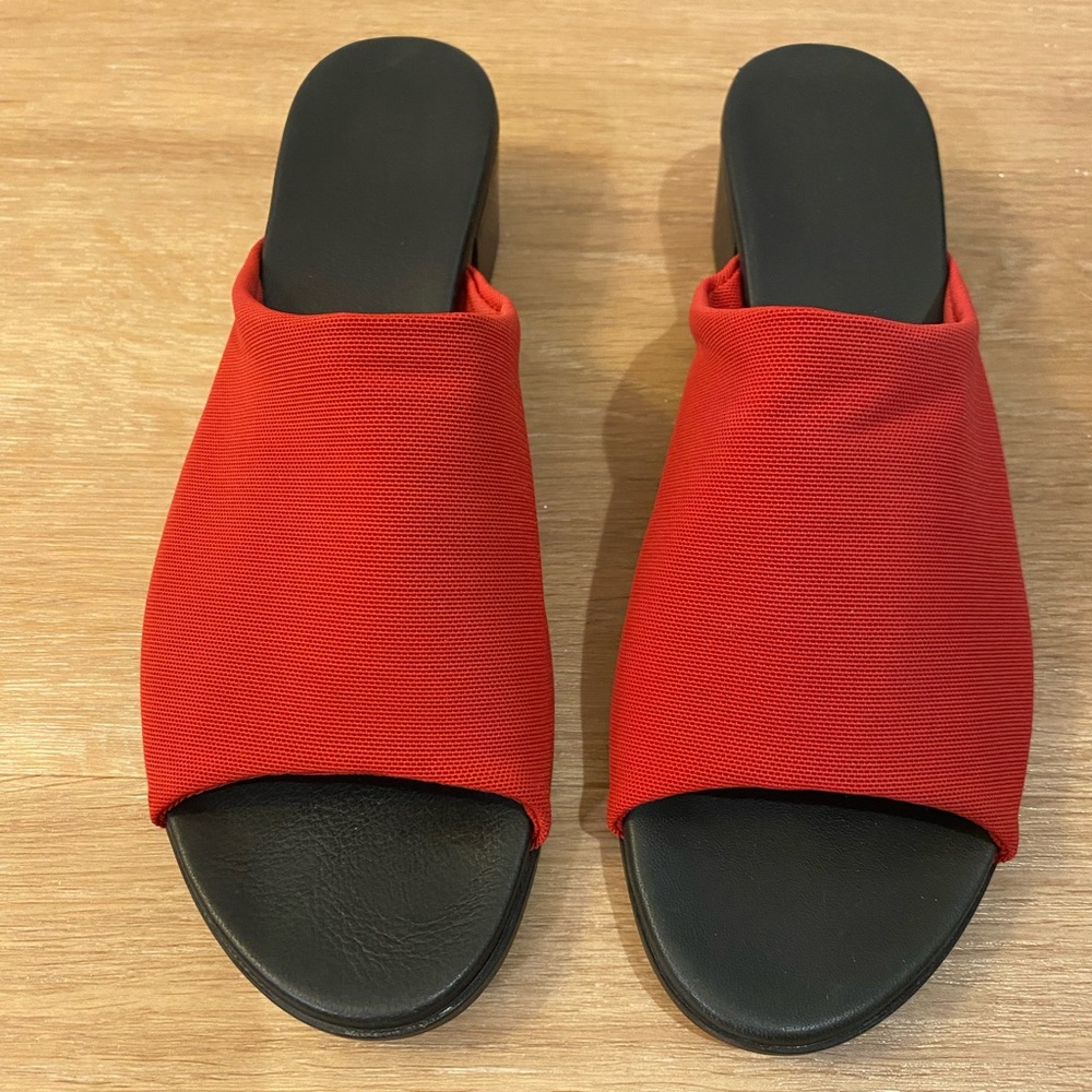 Munro sandals.  Worn once.  Size 6M.